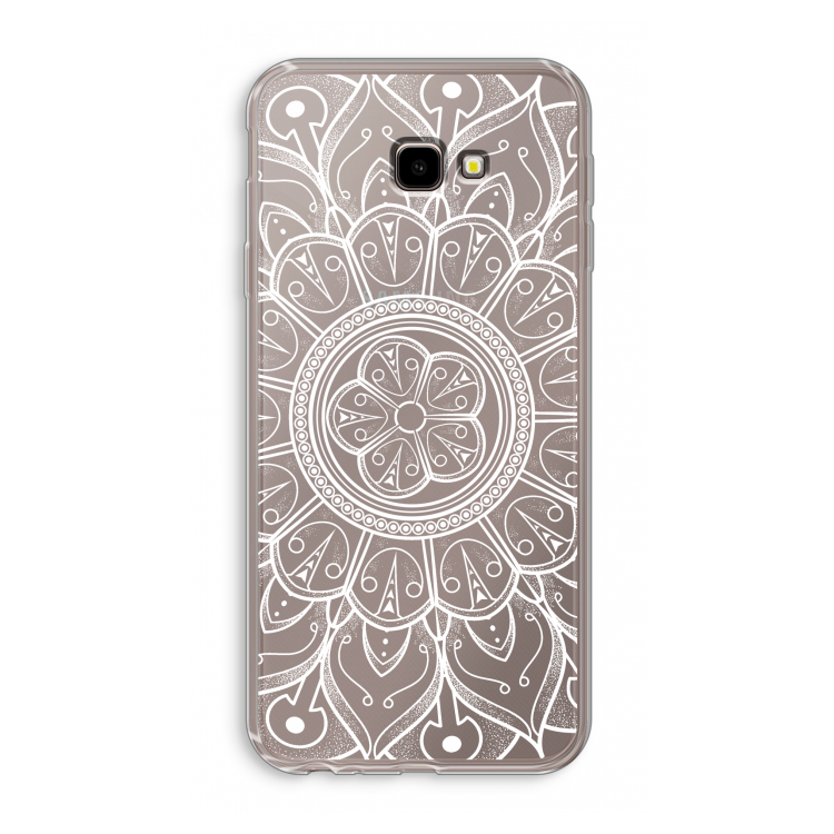 Roses Are Red: Samsung Galaxy J4 Plus Transparant Hoesje