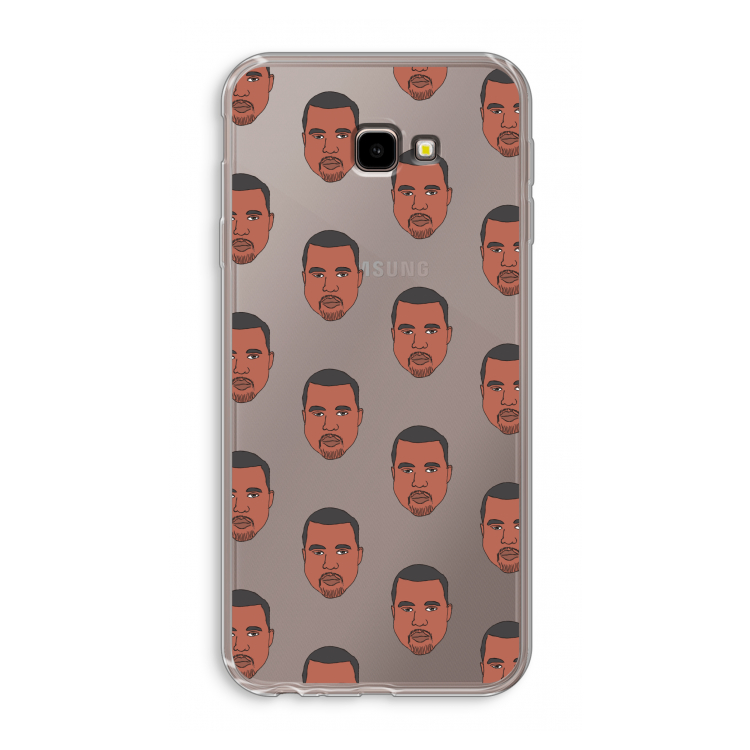 Kanye Call Me?: Samsung Galaxy J4 Plus Transparant Hoesje