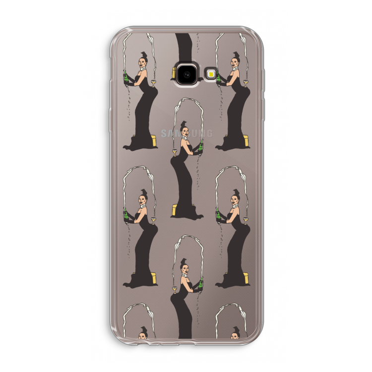 Pop Some Kim: Samsung Galaxy J4 Plus Transparant Hoesje