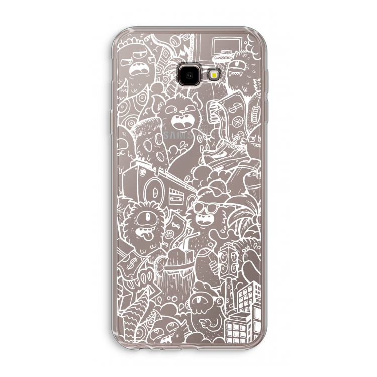 Vexx City #2: Samsung Galaxy J4 Plus Transparant Hoesje