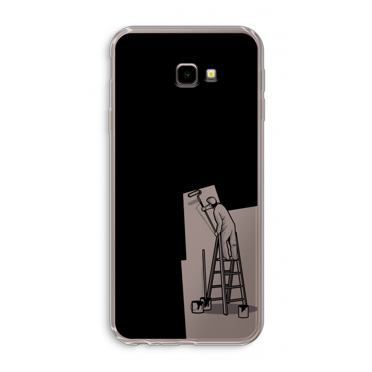 Musketon Painter: Samsung Galaxy J4 Plus Transparant Hoesje