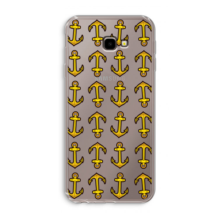 Musketon Anchor: Samsung Galaxy J4 Plus Transparant Hoesje