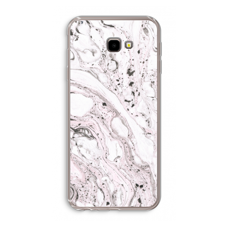 Mengelmoes: Samsung Galaxy J4 Plus Transparant Hoesje