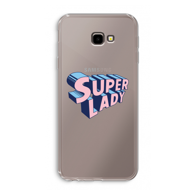 Superlady: Samsung Galaxy J4 Plus Transparant Hoesje