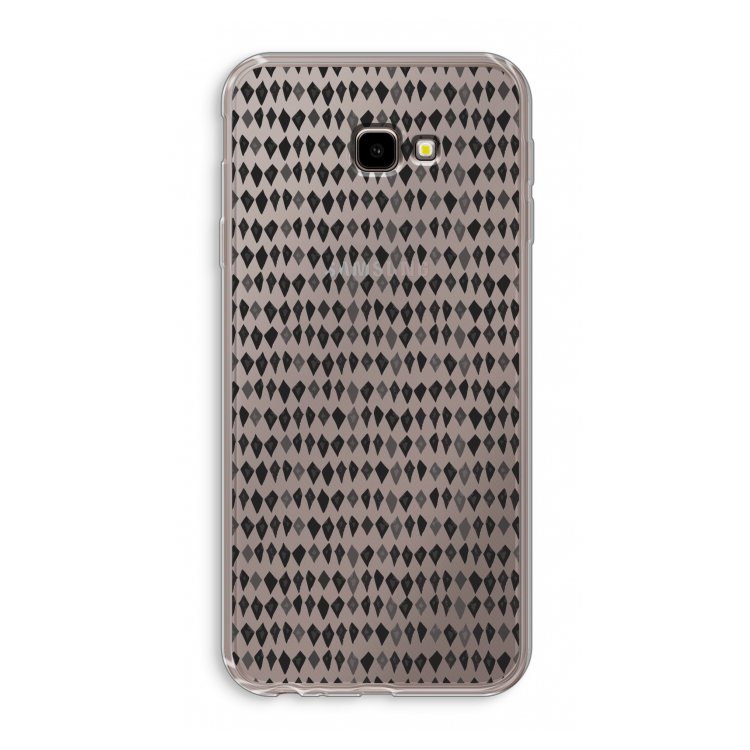 Crazy shapes: Samsung Galaxy J4 Plus Transparant Hoesje