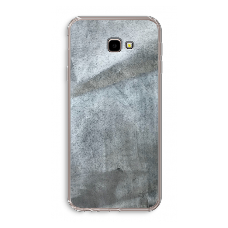Grey Stone: Samsung Galaxy J4 Plus Transparant Hoesje