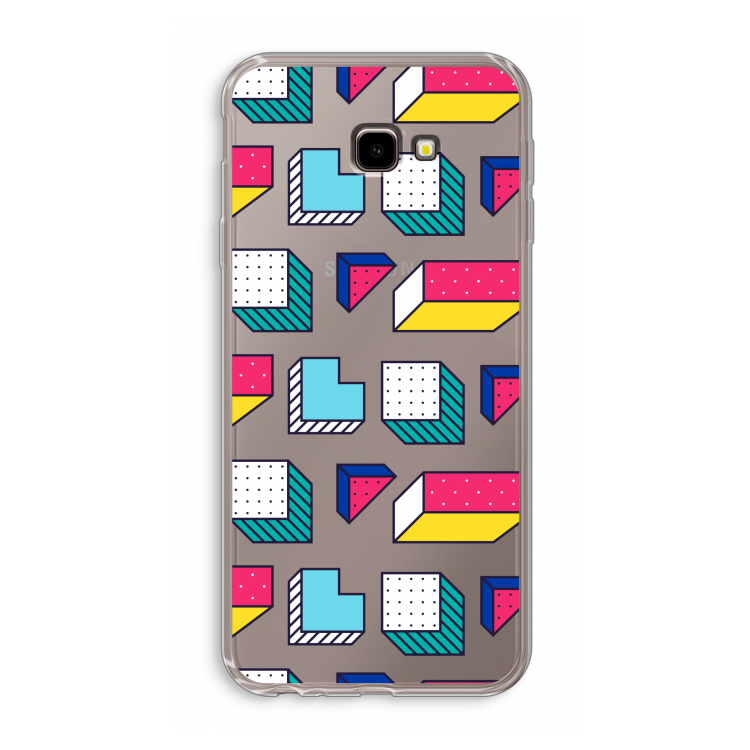 8-bit N°7: Samsung Galaxy J4 Plus Transparant Hoesje
