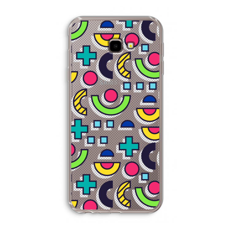 8-bit N°6: Samsung Galaxy J4 Plus Transparant Hoesje