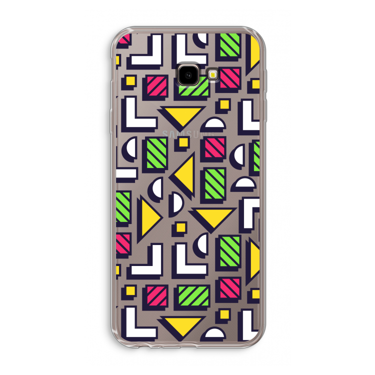 8-bit N°4: Samsung Galaxy J4 Plus Transparant Hoesje