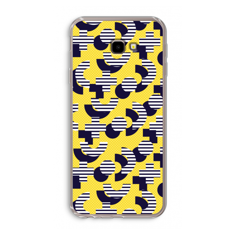 8-bit N°3: Samsung Galaxy J4 Plus Transparant Hoesje