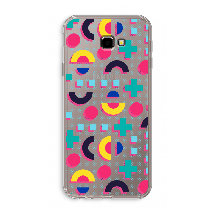 8-bit N°2: Samsung Galaxy J4 Plus Transparant Hoesje