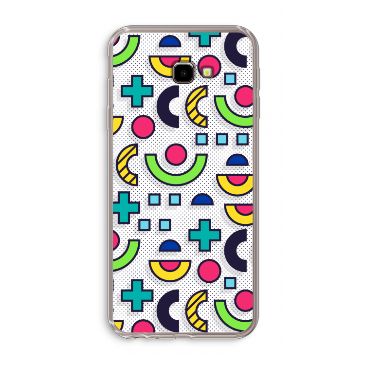8-bit N°6: Samsung Galaxy J4 Plus Transparant Hoesje