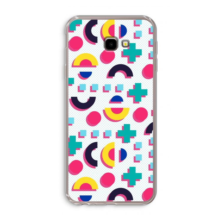 8-bit N°2: Samsung Galaxy J4 Plus Transparant Hoesje