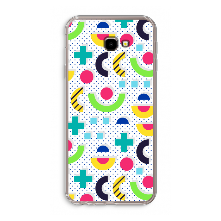 8-bit N°1: Samsung Galaxy J4 Plus Transparant Hoesje