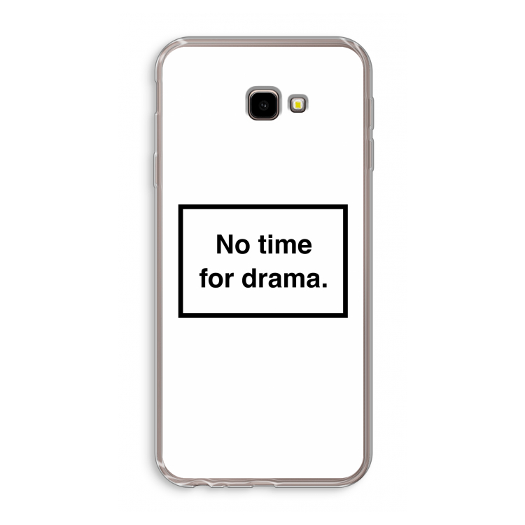 No drama: Samsung Galaxy J4 Plus Transparant Hoesje