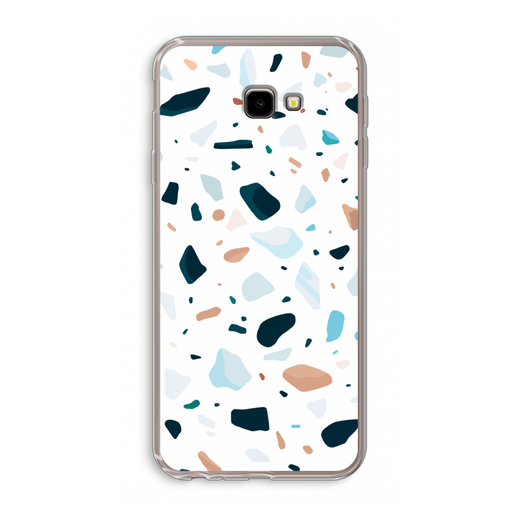Terrazzo N°13: Samsung Galaxy J4 Plus Transparant Hoesje