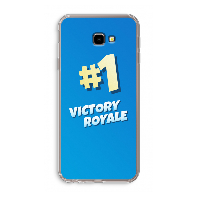 Victory Royale: Samsung Galaxy J4 Plus Transparant Hoesje