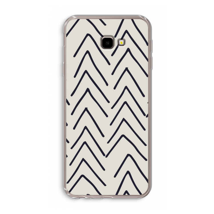 Marrakech Arrows: Samsung Galaxy J4 Plus Transparant Hoesje