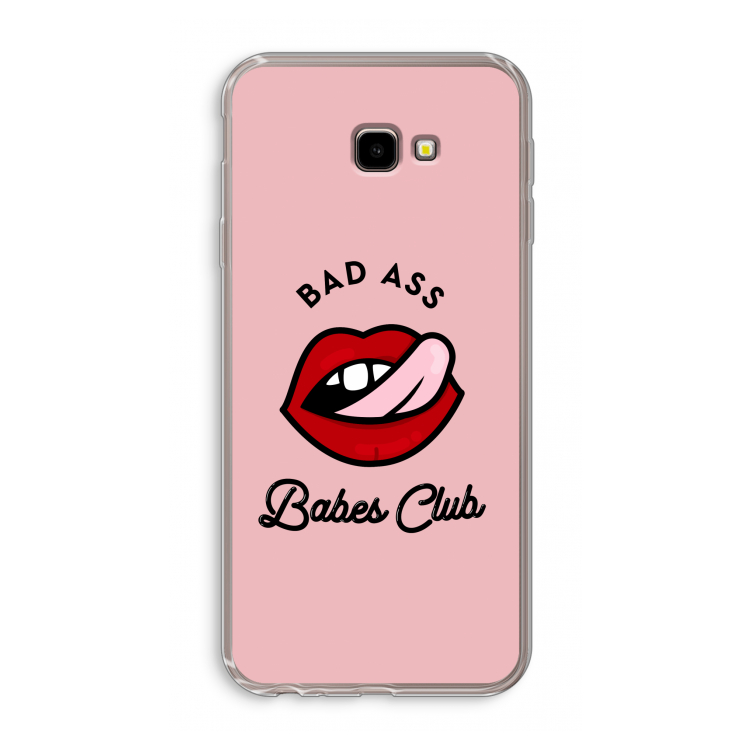 Badass Babes Club: Samsung Galaxy J4 Plus Transparant Hoesje