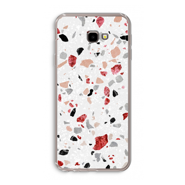 Terrazzo N°12: Samsung Galaxy J4 Plus Transparant Hoesje