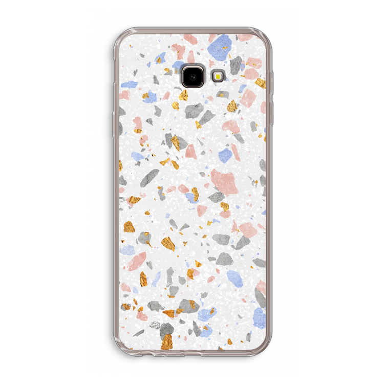 Terrazzo N°8: Samsung Galaxy J4 Plus Transparant Hoesje