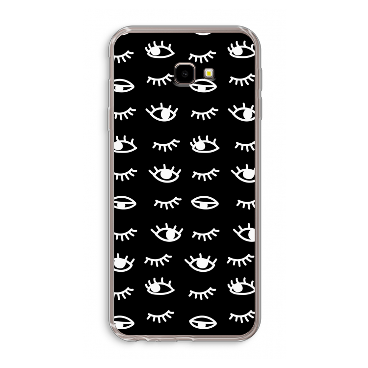 Eye pattern #3: Samsung Galaxy J4 Plus Transparant Hoesje