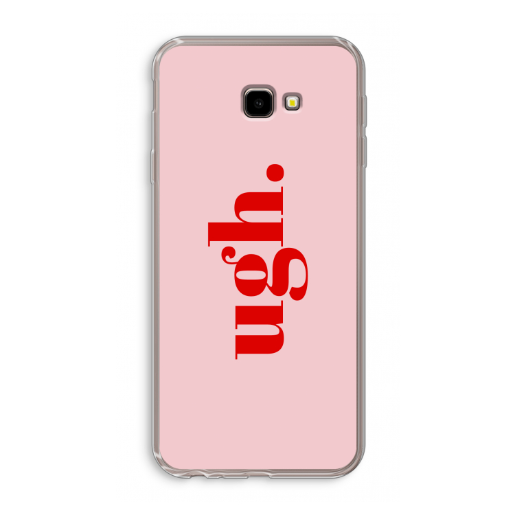 Ugh: Samsung Galaxy J4 Plus Transparant Hoesje