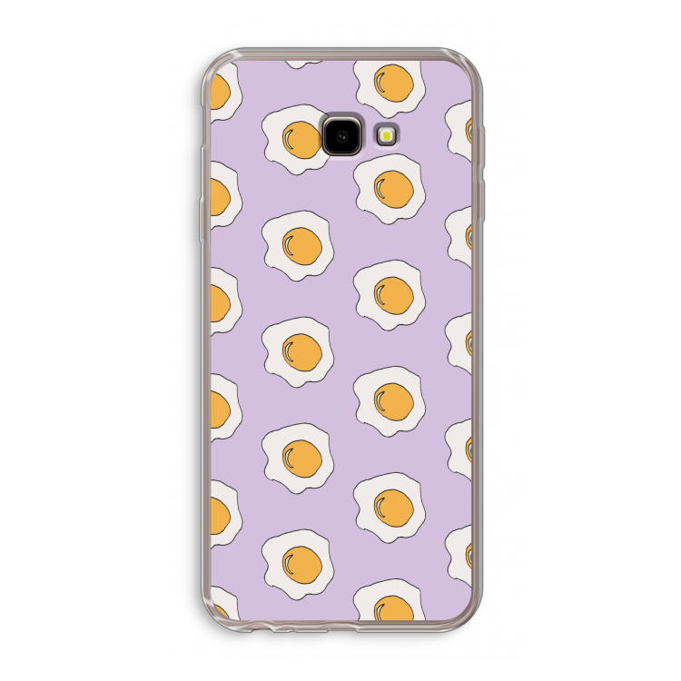 Bacon to my eggs #1: Samsung Galaxy J4 Plus Transparant Hoesje