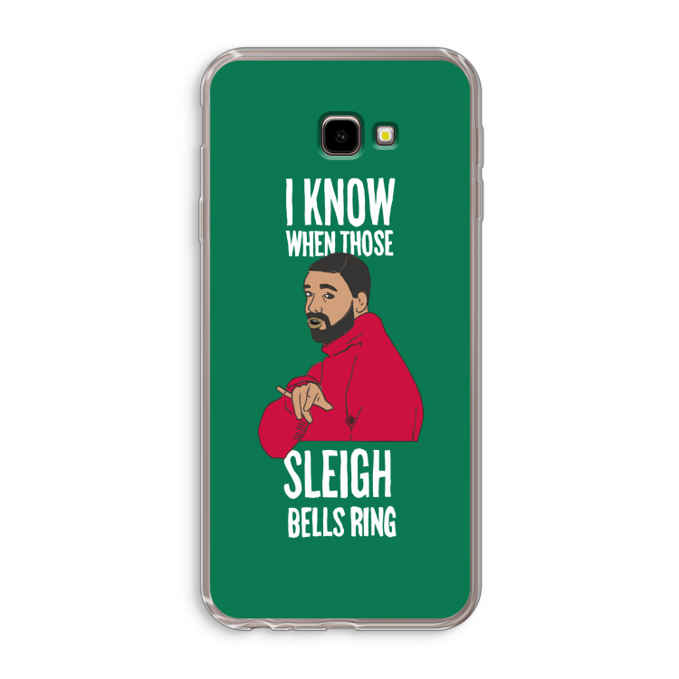 Sleigh Bells Ring: Samsung Galaxy J4 Plus Transparant Hoesje