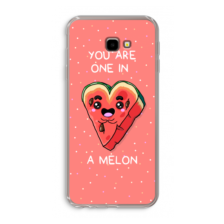 One In A Melon: Samsung Galaxy J4 Plus Transparant Hoesje