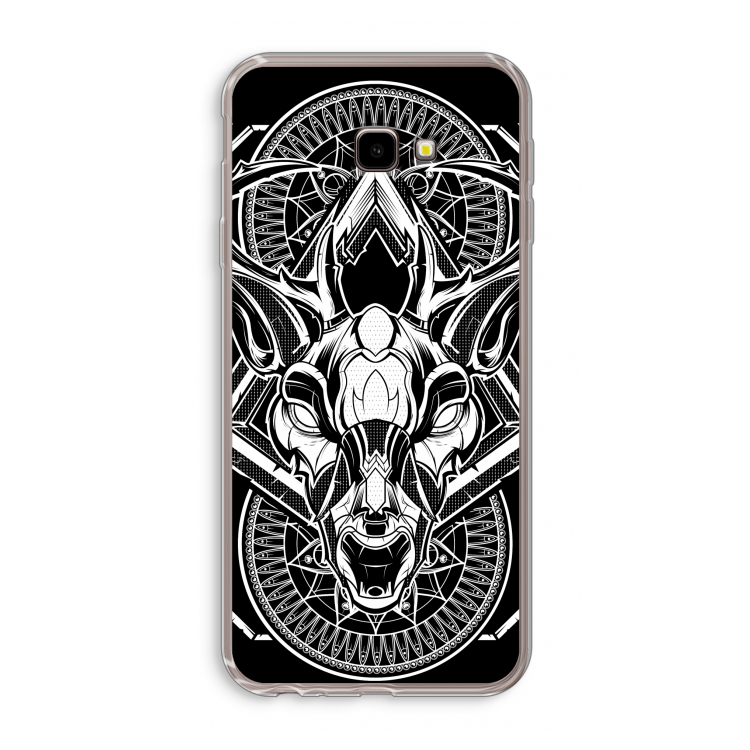 Oh Deer: Samsung Galaxy J4 Plus Transparant Hoesje