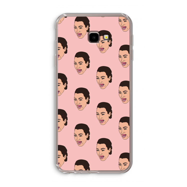 Ugly Cry Call: Samsung Galaxy J4 Plus Transparant Hoesje