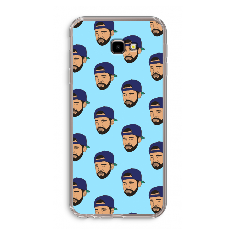 Drake Away: Samsung Galaxy J4 Plus Transparant Hoesje