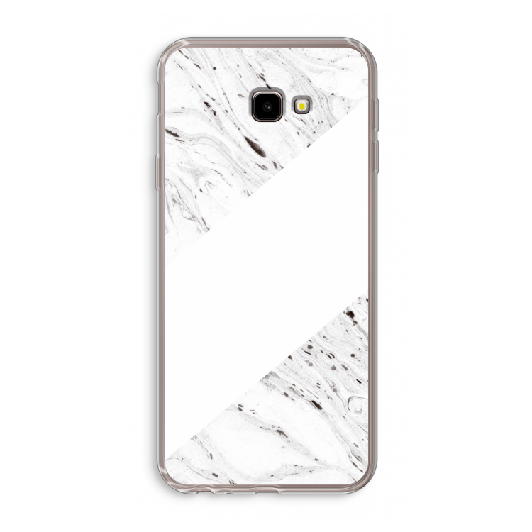 Biggest stripe: Samsung Galaxy J4 Plus Transparant Hoesje