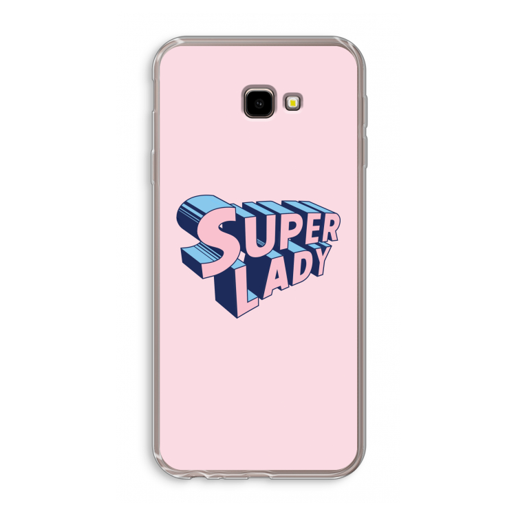 Superlady: Samsung Galaxy J4 Plus Transparant Hoesje