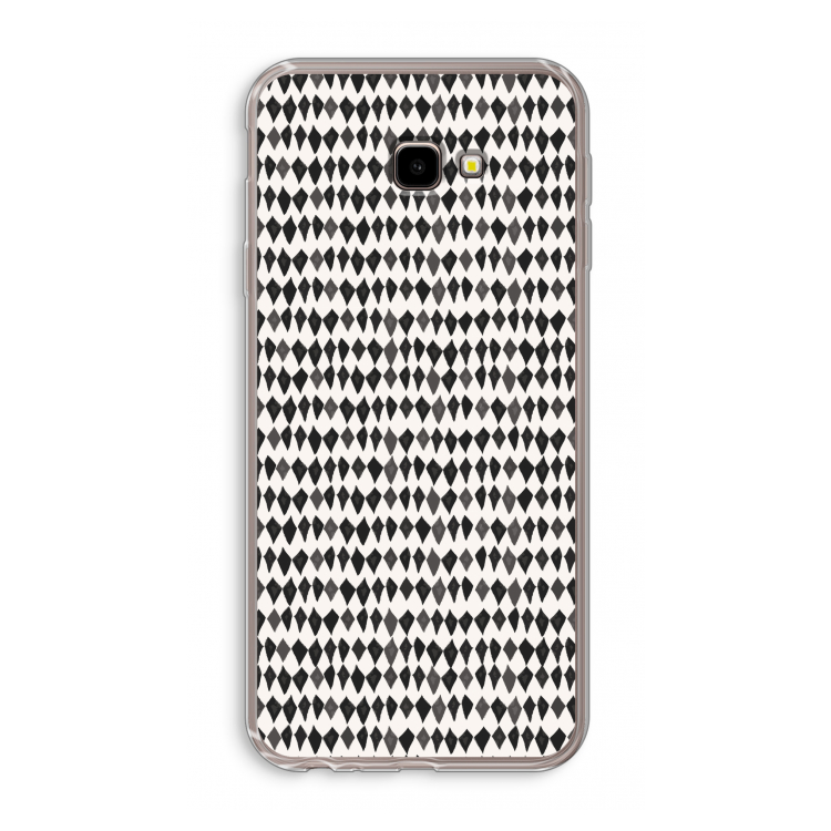Crazy shapes: Samsung Galaxy J4 Plus Transparant Hoesje