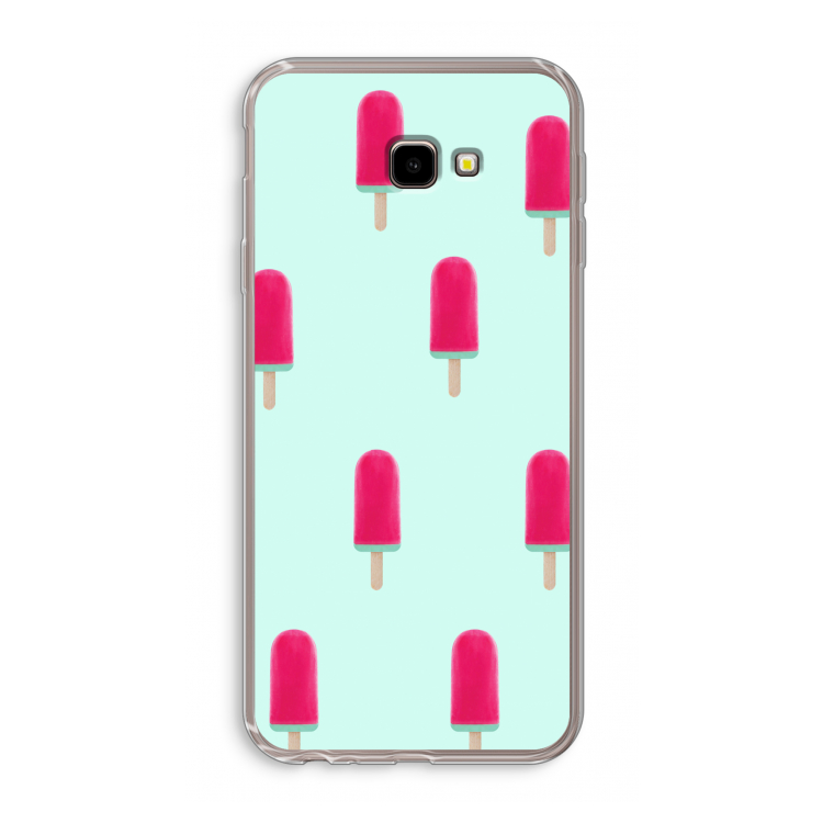 Waterijsje: Samsung Galaxy J4 Plus Transparant Hoesje