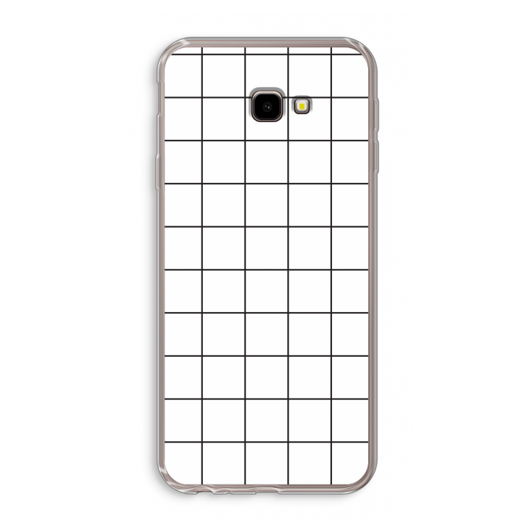 Rooster: Samsung Galaxy J4 Plus Transparant Hoesje