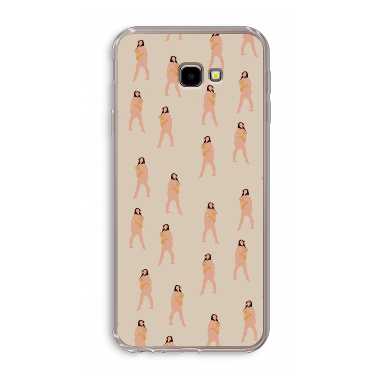 You're so golden: Samsung Galaxy J4 Plus Transparant Hoesje