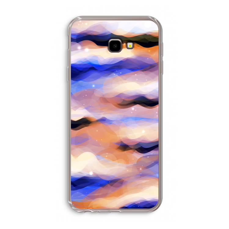 Donkere Wolken: Samsung Galaxy J4 Plus Transparant Hoesje