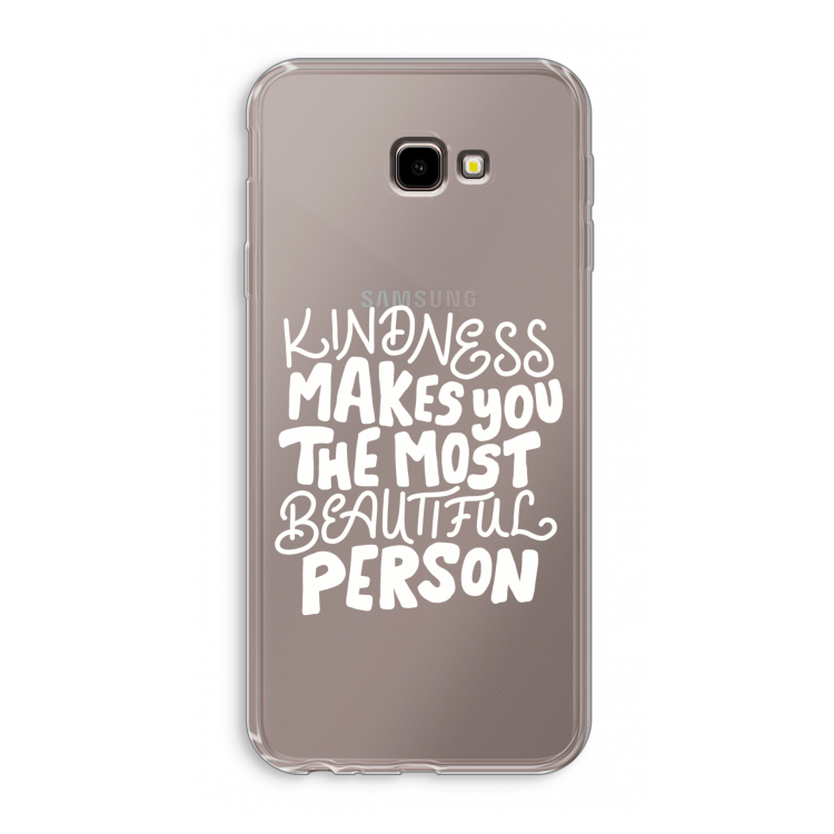 The prettiest: Samsung Galaxy J4 Plus Transparant Hoesje