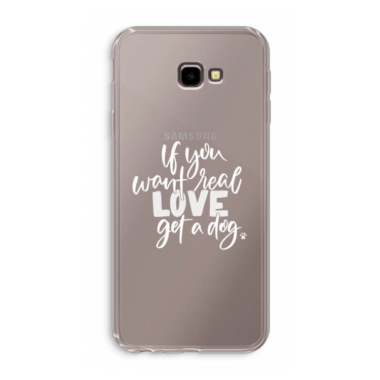 Partner in crime: Samsung Galaxy J4 Plus Transparant Hoesje