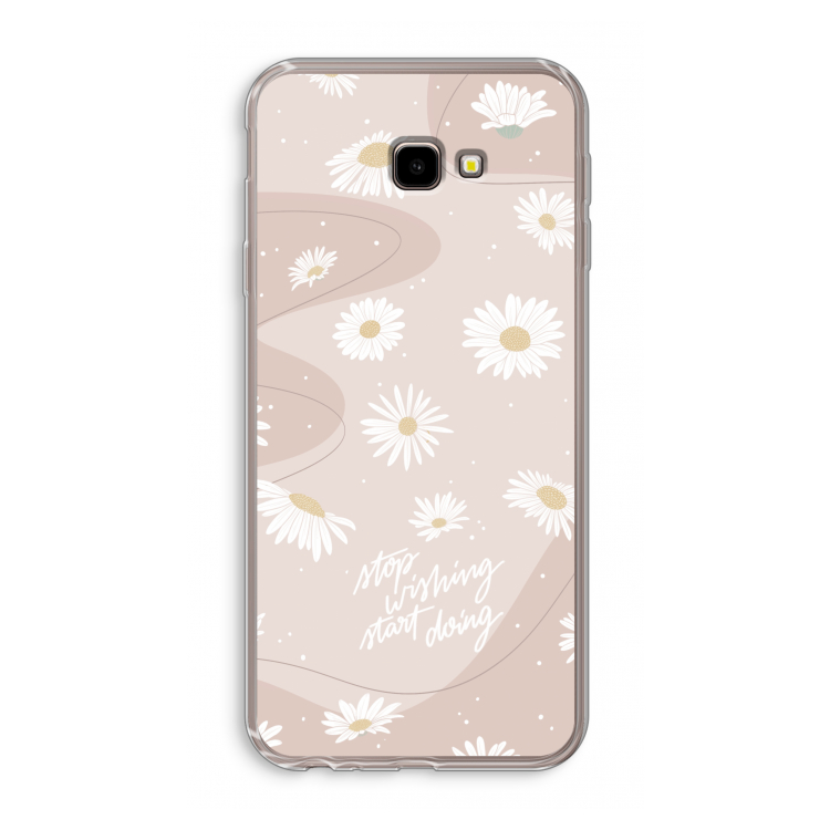 Daydreaming becomes reality: Samsung Galaxy J4 Plus Transparant Hoesje
