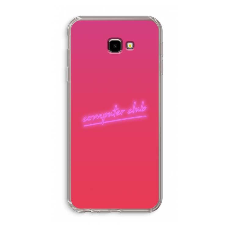Vice Glow: Samsung Galaxy J4 Plus Transparant Hoesje