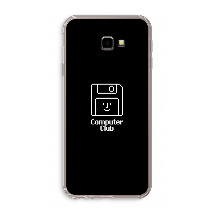 Hello: Samsung Galaxy J4 Plus Transparant Hoesje