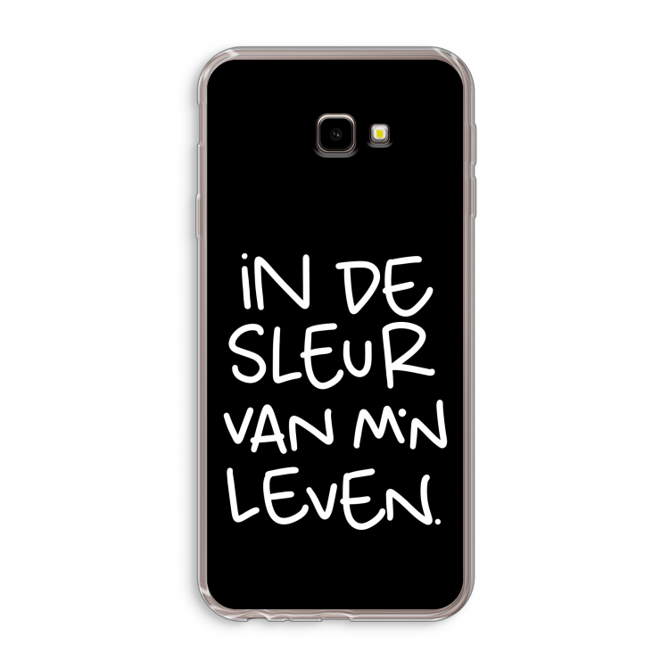 De Sleur: Samsung Galaxy J4 Plus Transparant Hoesje