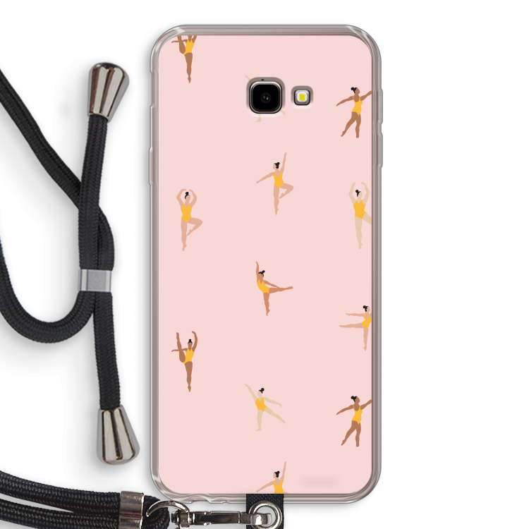 Dans #2: Samsung Galaxy J4 Plus Transparant Hoesje met koord