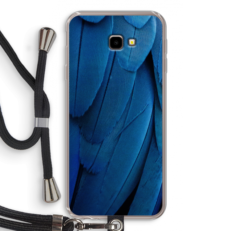 Pauw: Samsung Galaxy J4 Plus Transparant Hoesje met koord