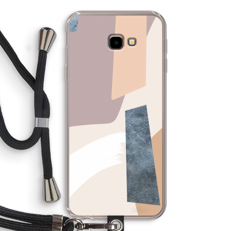 Luca: Samsung Galaxy J4 Plus Transparant Hoesje met koord