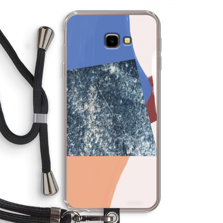 Billy: Samsung Galaxy J4 Plus Transparant Hoesje met koord